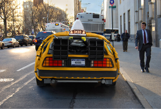 DeLorean NYC Taxi Mike Lubrano 4