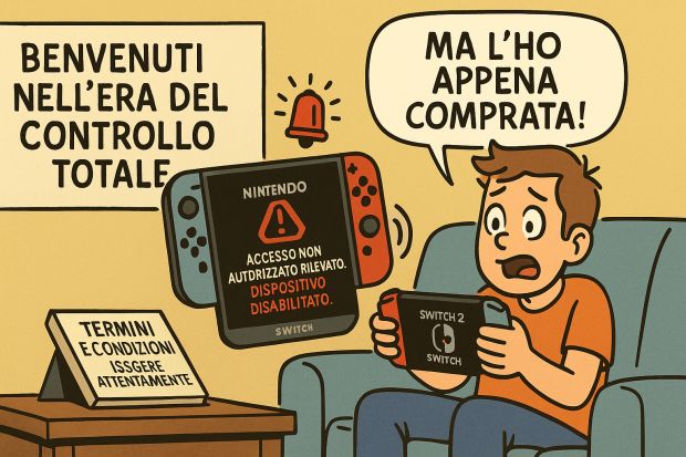 Nintendo può bloccarti la Switch 2 modificata