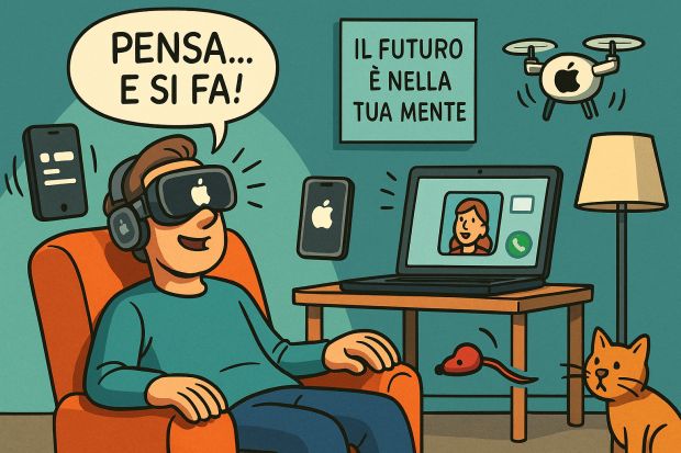 Apple vuole l'iPhone che si controlla col pensiero