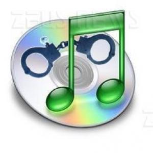 Logo iTunes con manette