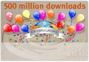 500 milioni di download per Firefox