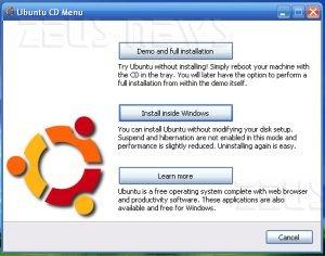 Ubuntu 8.04 convive facilmente con Windows XP