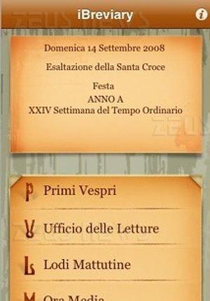 Apple iPhone iBreviary don Paolo Padrini breviario