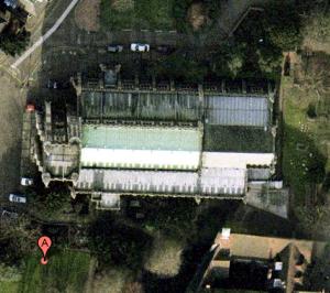 Google Earth ladro piombo del tetto