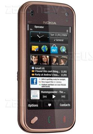 Nokia N97 Mini Ovi Lifecasting Facebook