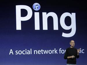 Facebook esclude Ping Apple iTunes 10