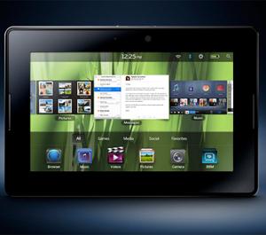 BlackBerry PlayBook tablet QNX 