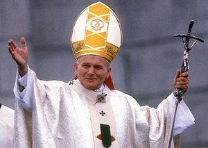 Facebook pagina Giovanni Paolo II