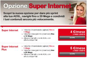 Telecom Super Internet Plus banda minima garantita