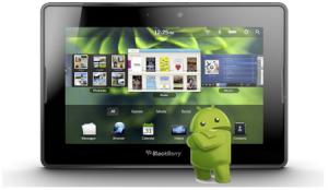 RIM BlackBerry PlayBook QNX DroidBerry Android App