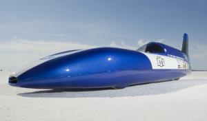 Electric Blue record velocit BYU 280 km/h auto