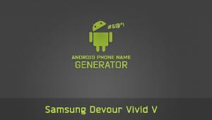 android phone name generator