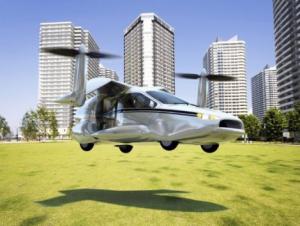 terrafugia tf x flying hybrid car