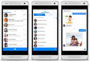 facebook messenger chat app