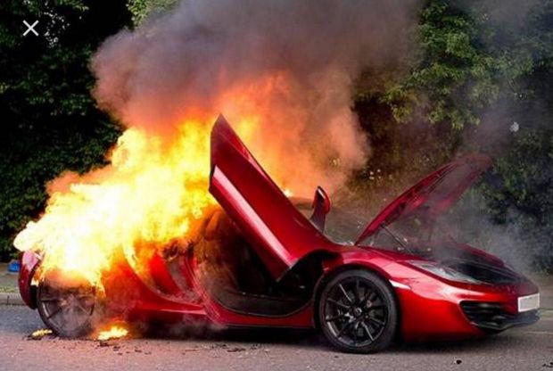 mclaren fire