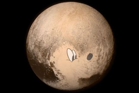 pluto pluto pareidolia