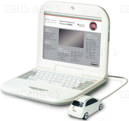 fiat 500 mac due trilingue computer educativo