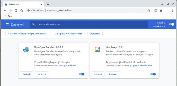 ruffle estensione chrome