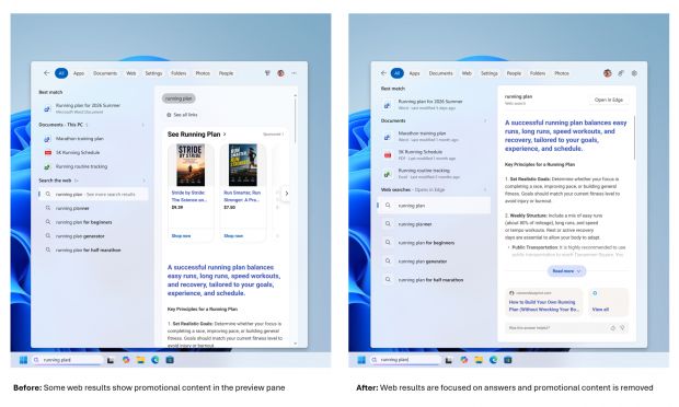 windows nuova ricerca