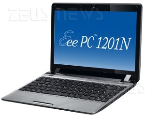 Asus Eee PC 1201N nVidia Ion Atom dual core N330