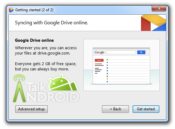 Google Drive screenshot