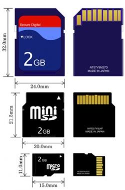 SD sizes