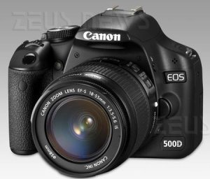 Canon Eos 500D fotocamera Full-HD 1080p