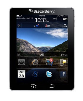 RIM BlackPad Surfbook tablet QNX BlackBerry OS 6