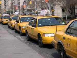 Taxi a New York (foto di Alan O'Neill)