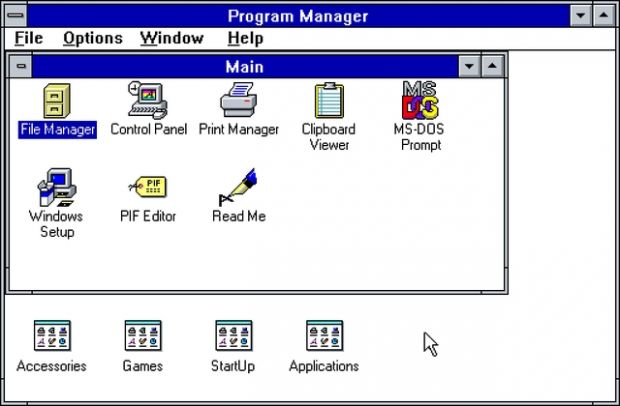 program manager win31