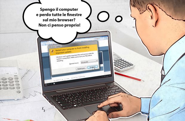 spegnere pc