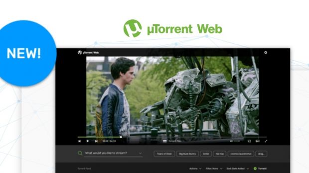 uTorrent Web streaming