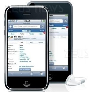 Facebook Connect su iPhone