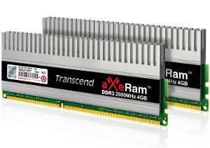 Transcend aXeram DDR3-2000 8 GB 