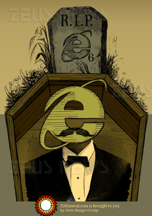 Internet Explorer 6 funerale fiori Microsoft 