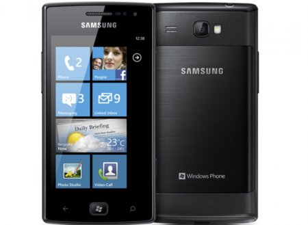 Samsung Omnia W Windows Phone 7.5 Mango