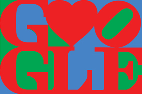 Google San Valentino Robert Indiana doodle