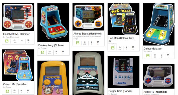 I videogiochi portatili Lcd degli anni '80 tornano in vita nel