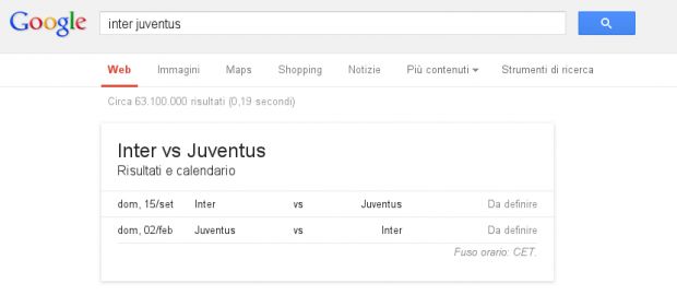 google calcio