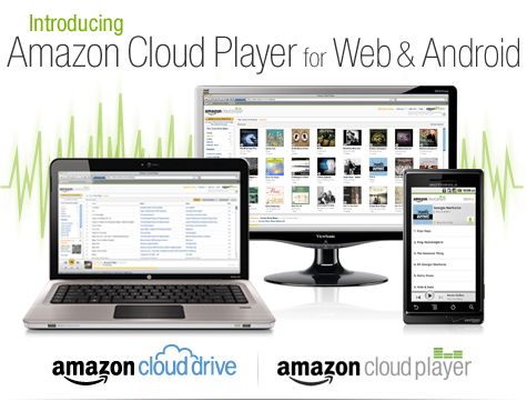 Amazon Cloud Drive Player Web Android musica strea