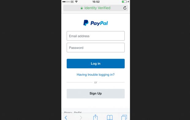 paypal identity