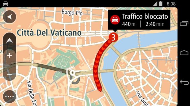 tomtom traffico