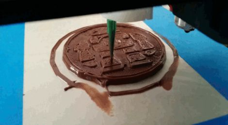 stampante 3D nutella