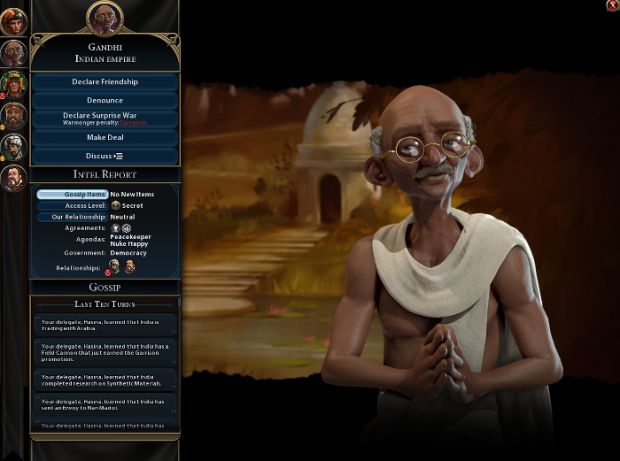 gandhi civ