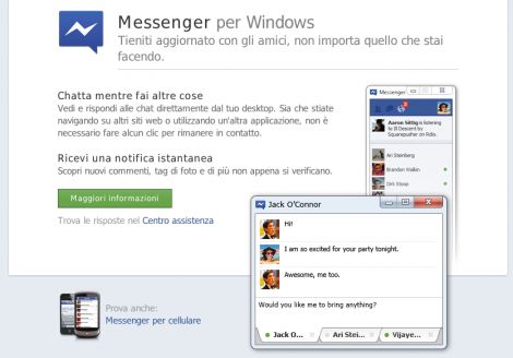facebook messenger windows