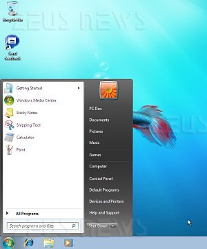 Windows 7 beta 1 BitTorrent Ces Las Vegas taskbar