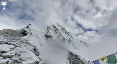 google street view everest