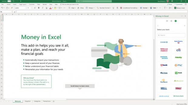 Money in Excel