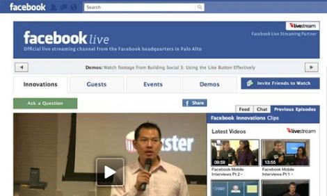 facebook live streaming vip