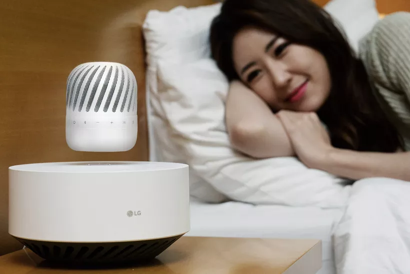 lg levitating speaker 01